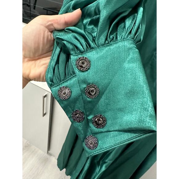 Bronx and Banco Silk Evening Gown – Size S (Worn Once) - Picture 9 of 12